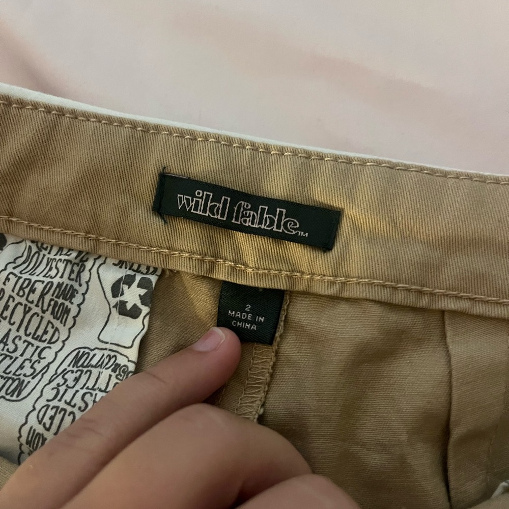 Wild Fable Beige Trousers